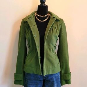 Gorgeous TULLE Greem Peacoat